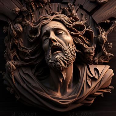 3D model st jesus (STL)